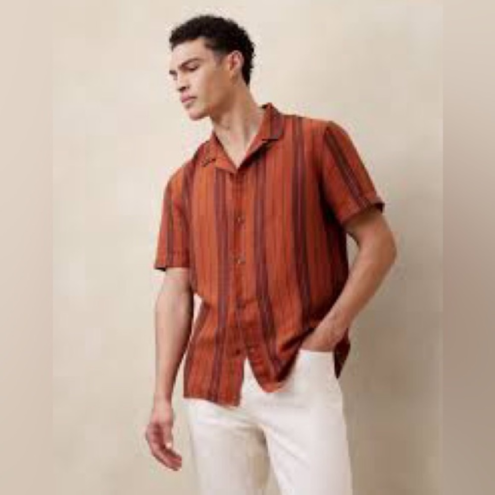 BANANA REPUBLIC FACTORY Artisanal Textured Shirt